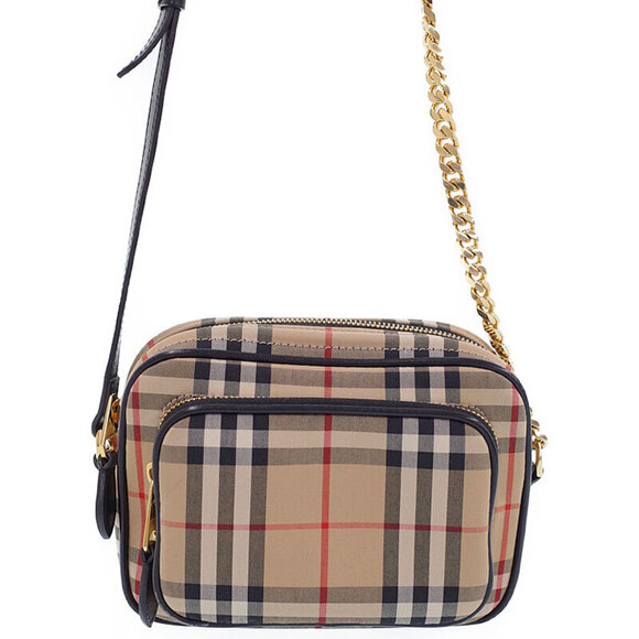 Burberry Handbags - Burberry Check Camera Bag Shoulder